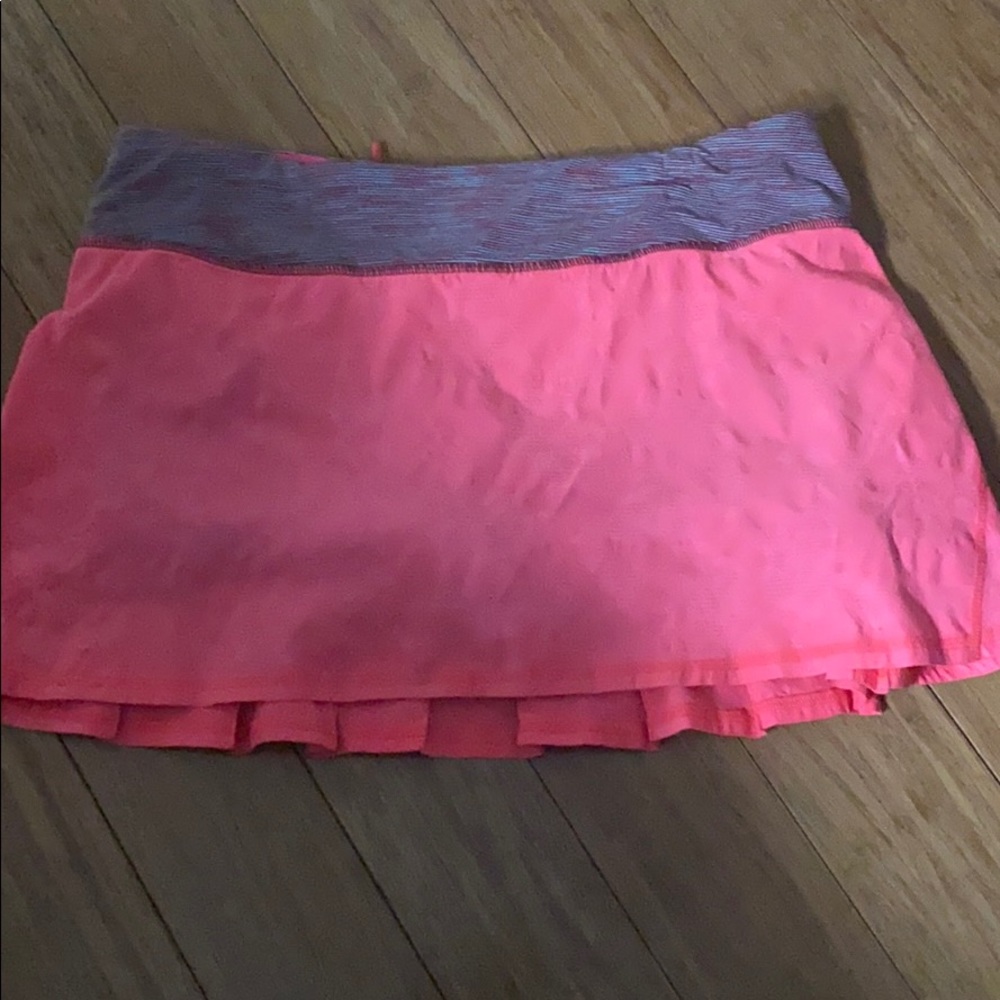 Lululemon pacesetter skirt